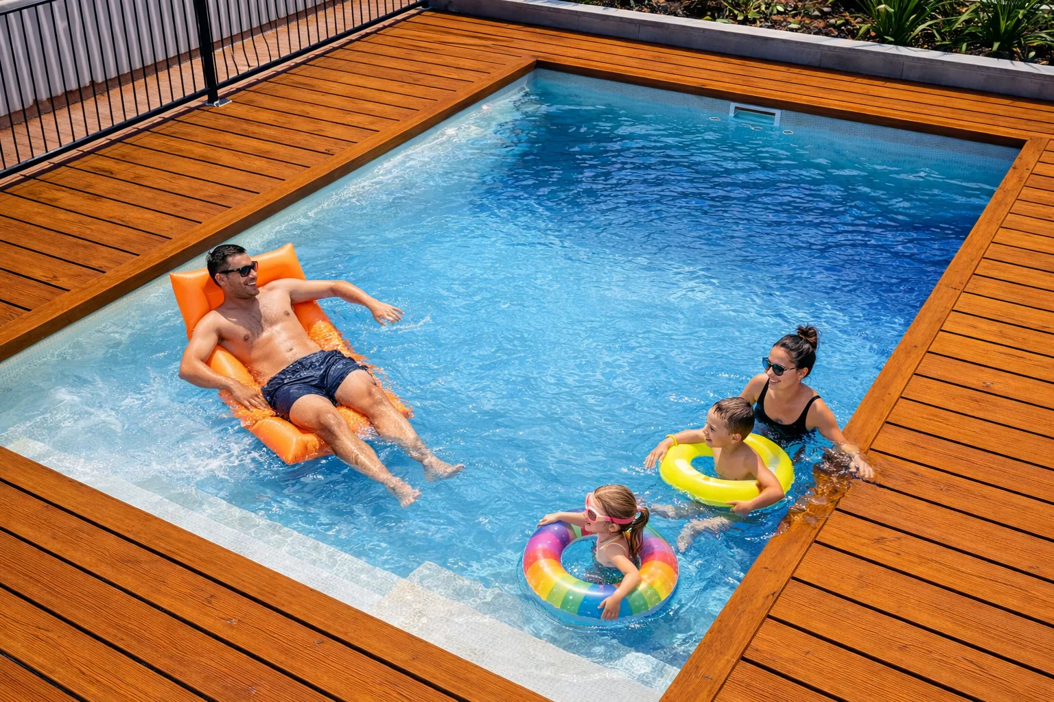 Modern pool design