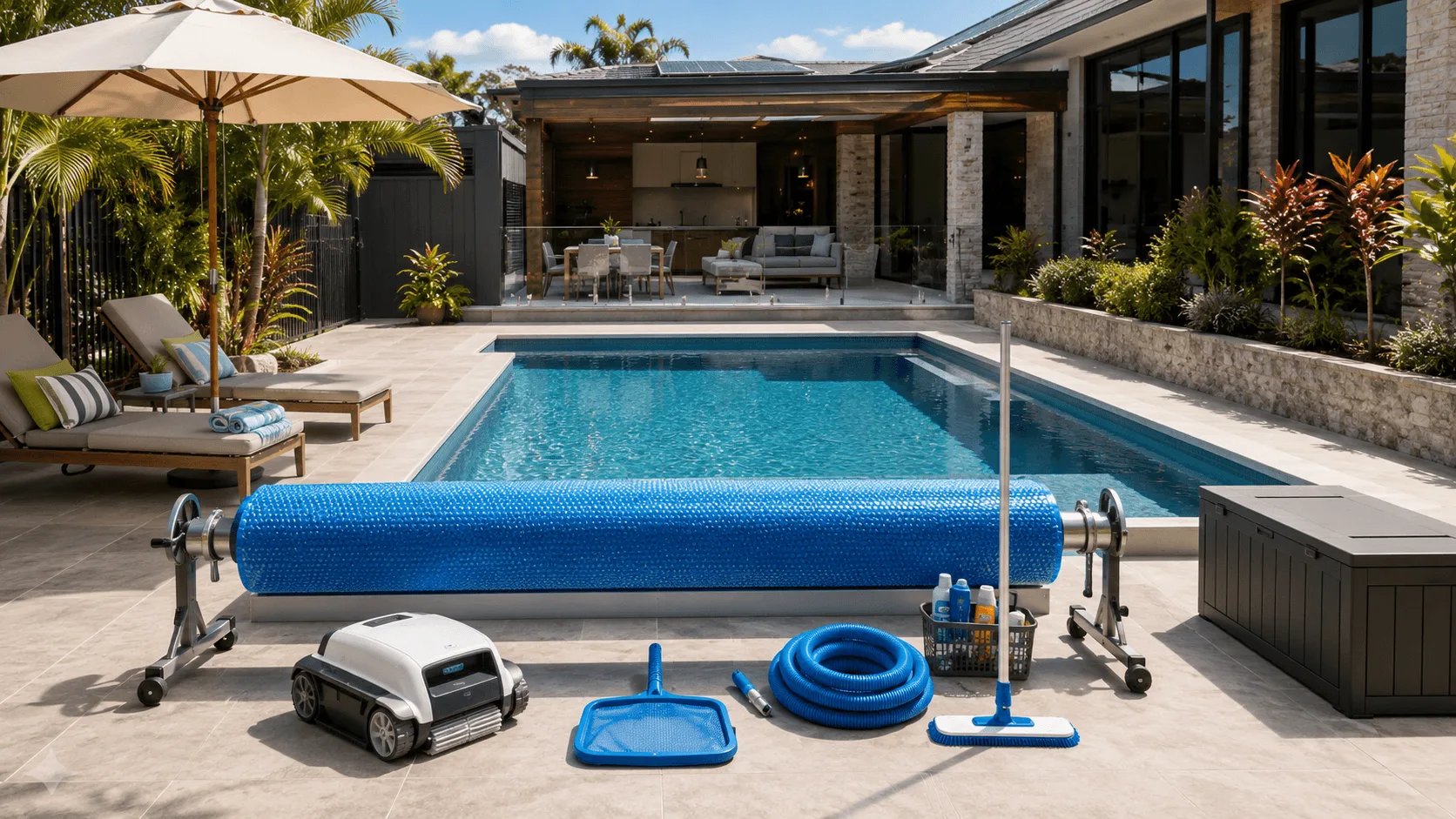 Essential Swimming Pool Accessories for a New Fibreglass Pool