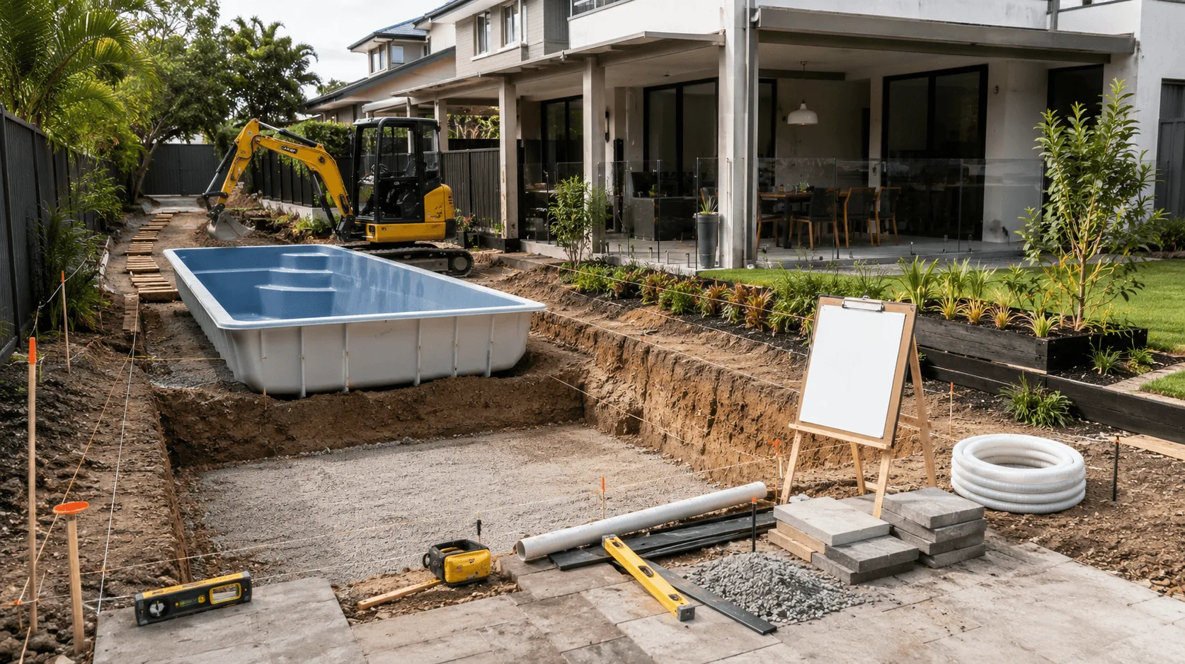 Fibreglass Pool Installation Brisbane Timelines: What Can Affect Your Project Beyond Weather