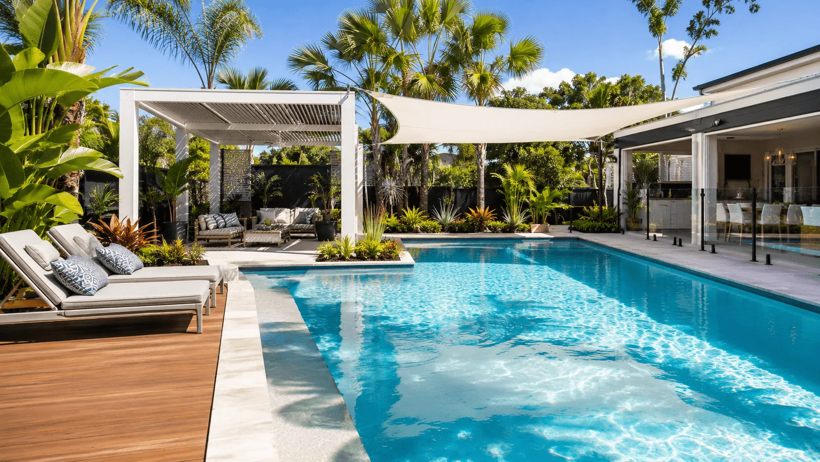 Poolside Gazebos and Shade Structures in Coastal QLD: Wind Load Considerations